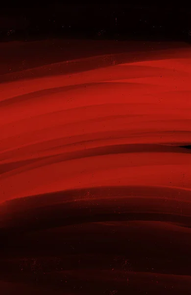 黒い赤い水彩の背景 抽象的な手塗りの正方形の背景 — ストック写真
