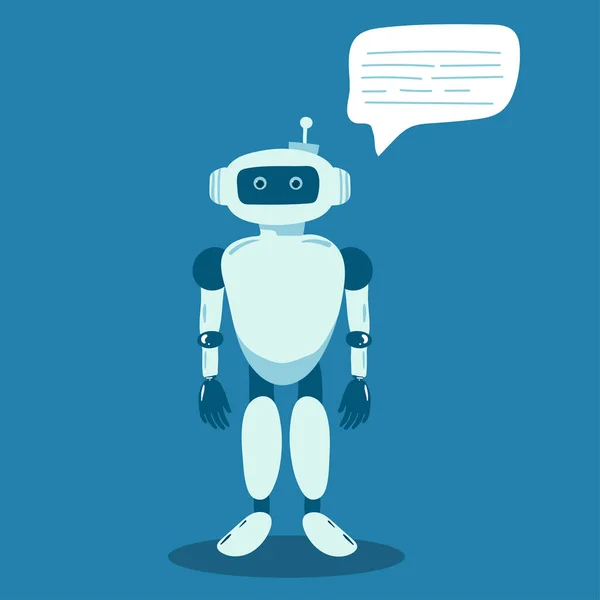 Uzaylı robotlar, gelecekteki teknoloji çizgi film karakterleri. Robotik yaşam formları, fütürist makineler ya da sayborglar yapay zekaya sahip işçiler, ellerindeki pençeler ve parlayan gözler vektörü.,