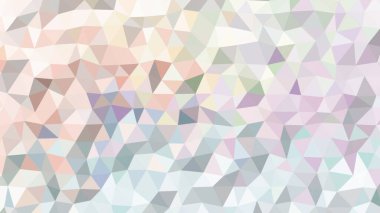 Yumuşak pastel renklerin nazik bir gradyanı olan düşük poliçe soyut bir arkaplan. Geometrik şekiller tasarım projeleri için modern ve zarif bir yüzey oluşturur..