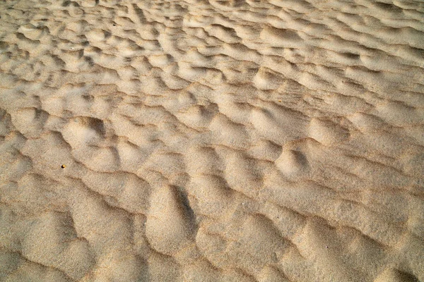 Textura Písečných Vln Pláži — Stock fotografie