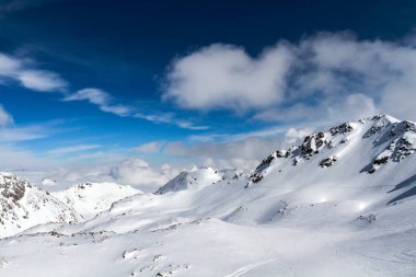 Lenzerhorn 'dan Alpler' in üzerinden görüntü