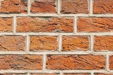 kırmızı tuğla duvarın dokusu