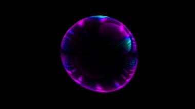 Su elementi arka planı. Hava kabarcıkları ve RGB ışığı siyah ve yeşil ekranlı beyaz üzerine. Animasyonsuz döngü. 3d hazırlayıcı.