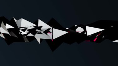 Soyut arkaplan. Teknoloji veya enerjiyle ilgili arka plan elementlerinde kullanılabilir. Animasyonsuz döngü, 3B Render.