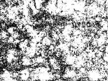 Siyah beyaz grunge. Tehlike örtüsü dokusu. Soyut yüzey tozu ve kaba duvar arkaplanı kavramı. Sıkıntı illüstrasyonu, grunge etkisi yaratmak için basitçe nesnenin üzerine yerleştirilir. Vektör EPS10.