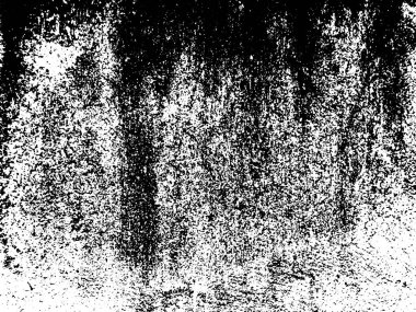 Siyah beyaz grunge. Tehlike örtüsü dokusu. Soyut yüzey tozu ve kaba duvar arkaplanı kavramı. Sıkıntı illüstrasyonu, grunge etkisi yaratmak için basitçe nesnenin üzerine yerleştirilir. Vektör EPS10.