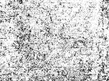 Siyah beyaz grunge. Tehlike örtüsü dokusu. Soyut yüzey tozu ve kaba duvar arkaplanı kavramı. Sıkıntı illüstrasyonu, grunge etkisi yaratmak için basitçe nesnenin üzerine yerleştirilir. Vektör EPS10.