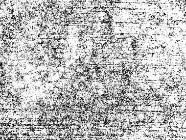Siyah beyaz grunge. Tehlike örtüsü dokusu. Soyut yüzey tozu ve kaba duvar arkaplanı kavramı. Sıkıntı illüstrasyonu, grunge etkisi yaratmak için basitçe nesnenin üzerine yerleştirilir. Vektör EPS10.