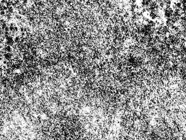 Siyah beyaz grunge. Tehlike örtüsü dokusu. Soyut yüzey tozu ve kaba duvar arkaplanı kavramı. Sıkıntı illüstrasyonu, grunge etkisi yaratmak için basitçe nesnenin üzerine yerleştirilir. Vektör EPS10.