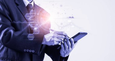 Finansal yatırım konsepti için uygun borsa veya önx ticaret grafiği ve şamdan grafiği. Ekonomik trendler iş fikri ve tüm sanat tasarımı için arka plan. Soyut finans arkaplanı.