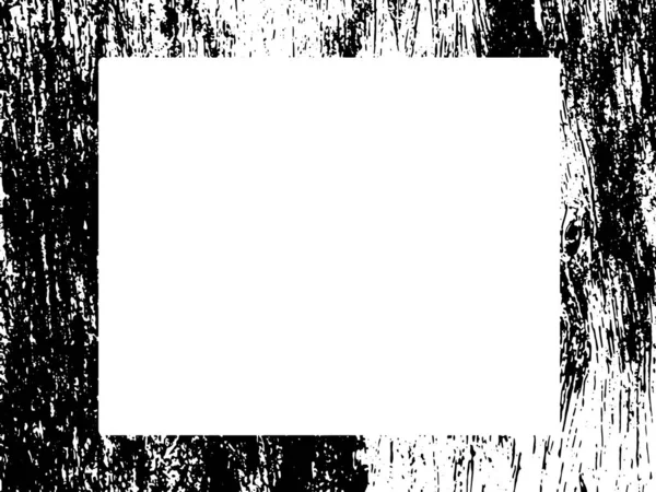 Grunge Keret Határ Fekete Fehér Grunge Vészfedő Textúra Por Durva — Stock Vector