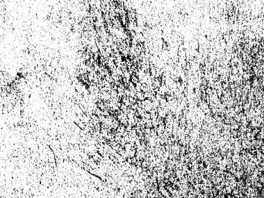 Siyah beyaz grunge. Tehlike örtüsü dokusu. Soyut yüzey tozu ve kaba duvar arkaplanı kavramı. Sıkıntı illüstrasyonu, grunge etkisi yaratmak için basitçe nesnenin üzerine yerleştirilir. Vektör EPS10.