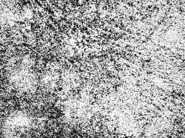 Siyah beyaz grunge. Tehlike örtüsü dokusu. Soyut yüzey tozu ve kaba duvar arkaplanı kavramı. Sıkıntı illüstrasyonu, grunge etkisi yaratmak için basitçe nesnenin üzerine yerleştirilir. Vektör EPS10.