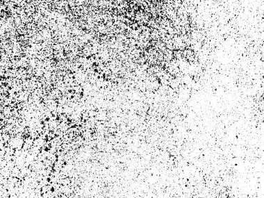 Siyah beyaz grunge. Tehlike örtüsü dokusu. Soyut yüzey tozu ve kaba duvar arkaplanı kavramı. Sıkıntı illüstrasyonu, grunge etkisi yaratmak için basitçe nesnenin üzerine yerleştirilir. Vektör EPS10.