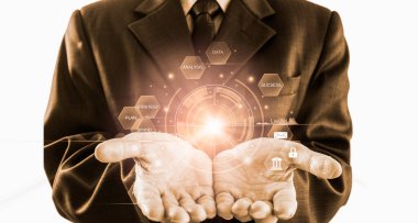 Finansal yatırım konsepti için uygun borsa veya önx ticaret grafiği ve şamdan grafiği. Ekonomik trendler iş fikri ve tüm sanat tasarımı için arka plan. Soyut finans arkaplanı.