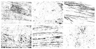 Siyah beyaz grunge. Tehlike örtüsü dokusu. Soyut yüzey tozu ve kaba duvar arkaplanı kavramı. Sıkıntı illüstrasyonu, grunge etkisi yaratmak için basitçe nesnenin üzerine yerleştirilir. Vektör EPS10.