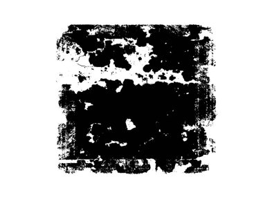 Siyah beyaz grunge. Tehlike örtüsü dokusu. Soyut yüzey tozu ve kaba duvar arkaplanı kavramı. Sıkıntı illüstrasyonu, grunge etkisi yaratmak için basitçe nesnenin üzerine yerleştirilir. Vektör EPS10.