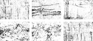 Siyah beyaz grunge. Tehlike örtüsü dokusu. Soyut yüzey tozu ve kaba duvar arkaplanı kavramı. Sıkıntı illüstrasyonu, grunge etkisi yaratmak için basitçe nesnenin üzerine yerleştirilir. Vektör EPS10.
