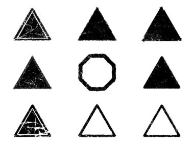 Siyah beyaz grunge. Tehlike örtüsü dokusu. Soyut yüzey tozu ve kaba duvar arkaplanı kavramı. Sıkıntı illüstrasyonu, grunge etkisi yaratmak için basitçe nesnenin üzerine yerleştirilir. Vektör EPS10.