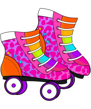 Retro Nostaljik 90 'lar Clipart 