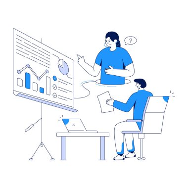 business people working together vector illustration design