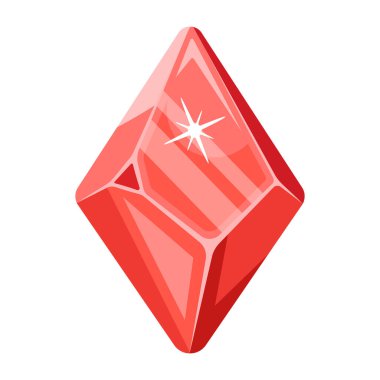 Elmas simgesi vektör illüstrasyonu