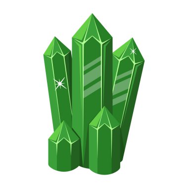 Yeşil elmasların vektör çizimi