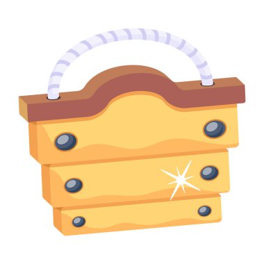 ahşap tabela vektör çizimi