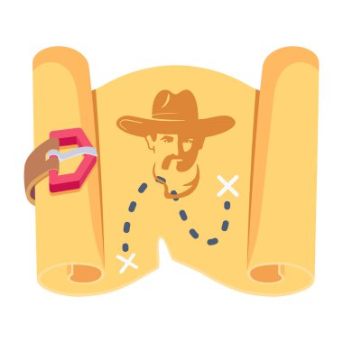 define haritası, vektör çizim