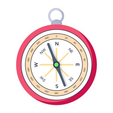 pusula simgesi. vektör illüstrasyonu