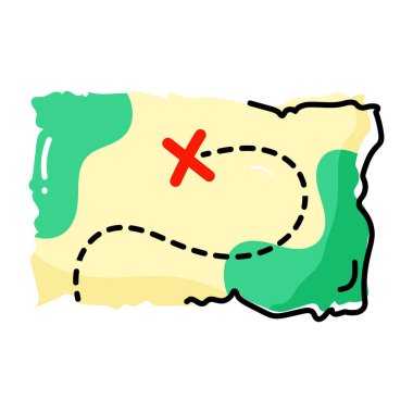 vektör çizim Haritası