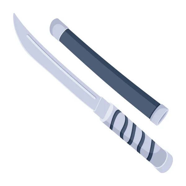 Ícone Espada Ilustração Simples Arma Medieval —  Vetores de Stock