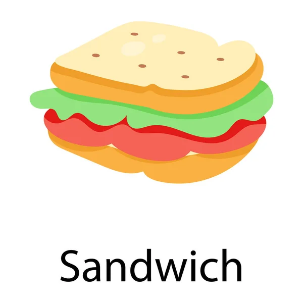 三明治 Web图标简单说明 — 图库矢量图片