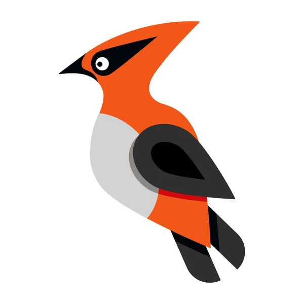 Icono Pájaro Vector Ilustración — Vector de stock