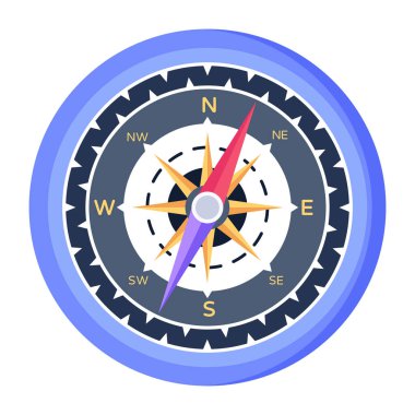 Pusula simgesi vektör resimlemesi