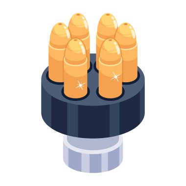 Madde işaretleri, izometrik vektör simgesi.