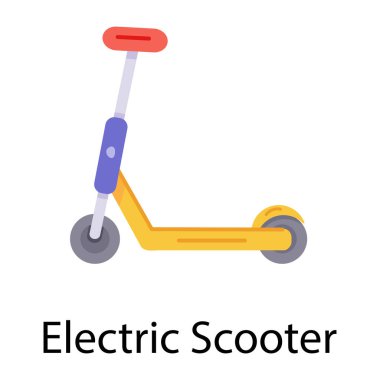 elektrikli scooter basit tasarım