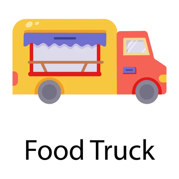 Camion Icône Web Illustration Simple — Image vectorielle