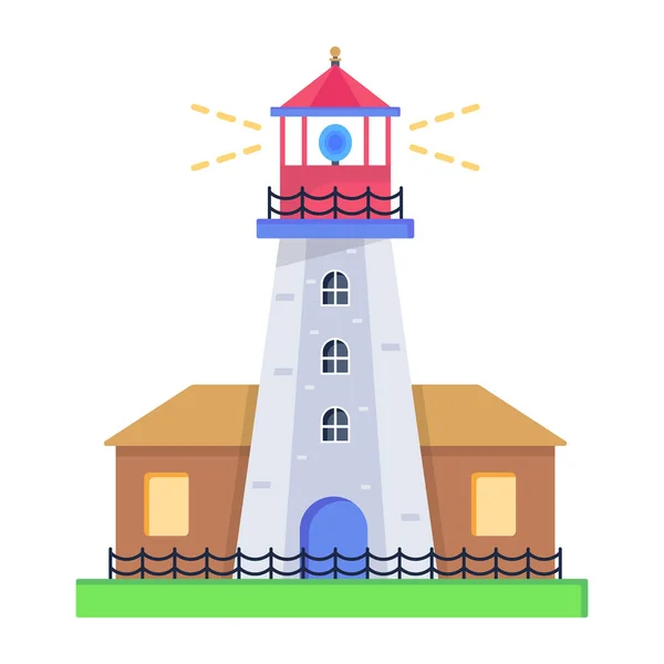 Lighthouse Icon Vector Illustration — Stock Vector