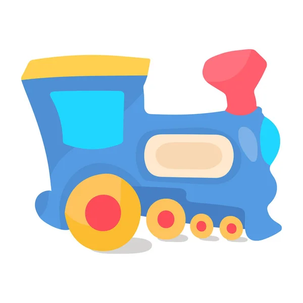 stock vector toy car icon. cartoon train vector icon