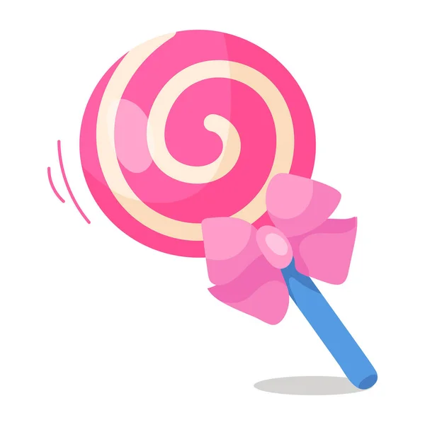 Icono Caramelo Ilustración Dibujos Animados Lollipop Vector Iconos Para Web — Vector de stock