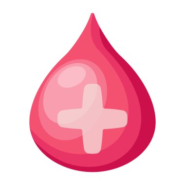 kan damlası ikonu vektör illüstrasyon grafik tasarımı