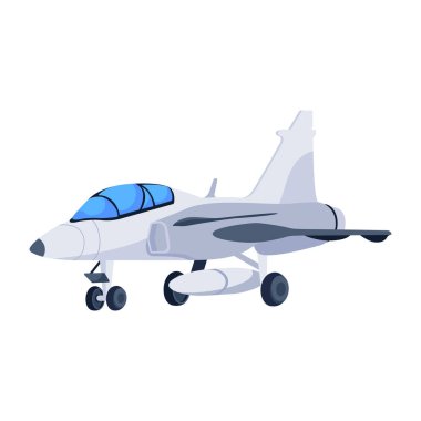 Uçak uçan vektör simgesi