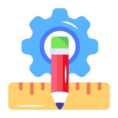 dişli ve cetvelli kalem 