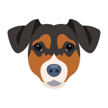 Sevimli köpek, vektör çizim