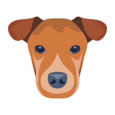 köpek simgesi tasarım, vektör illüstrasyon eps10 grafik