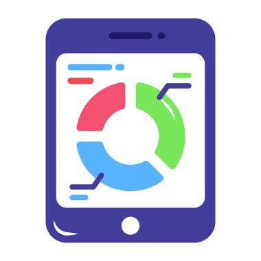 cep telefonu simgesi. vektör illüstrasyonu