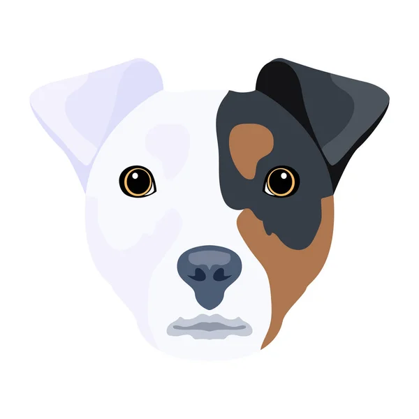 Hundekopf Vektor Illustration Design — Stockvektor