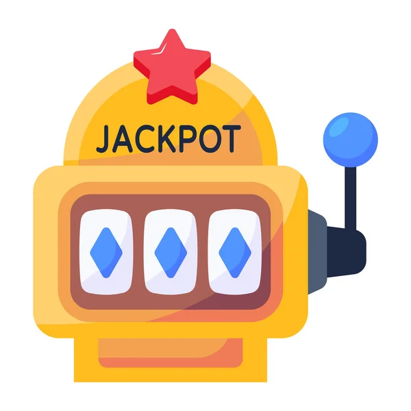 Casino Spiele Ikone Illustration Design — Stockvektor