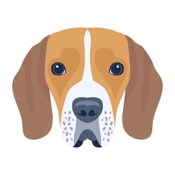 Векторная Иллюстрация Милой Собаки — стоковый вектор